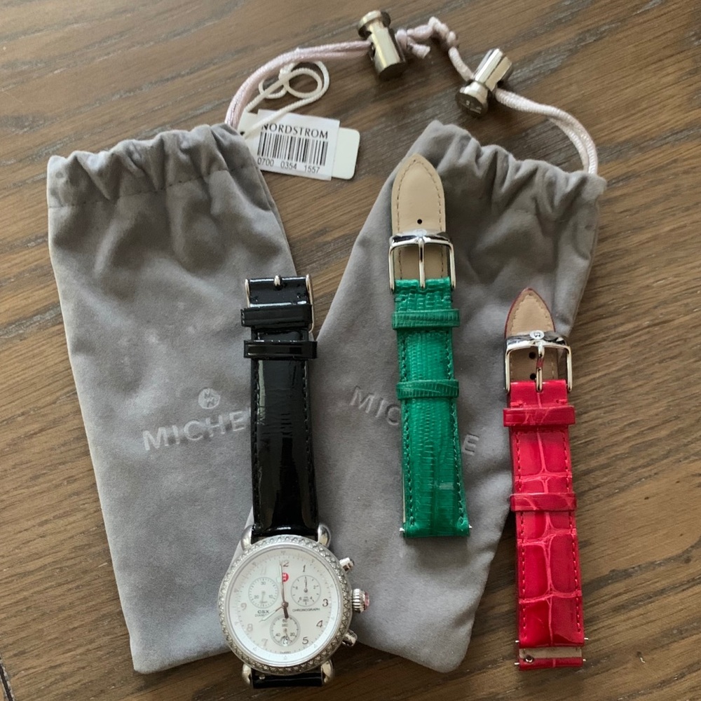 Michele CSX 36 diamond watch